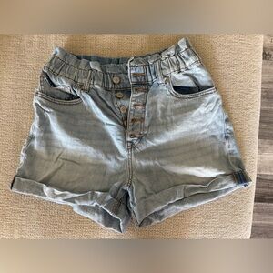 Express Light Blue Women's Denim Shorts